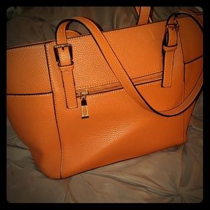 Orange Robert Matthew Large Tote